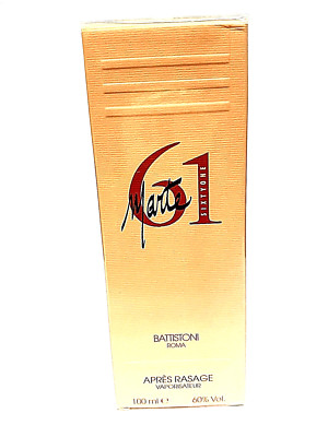 MARTE  61 BATTISTONI AFTER SHAVE VAPO 100ml NEU  