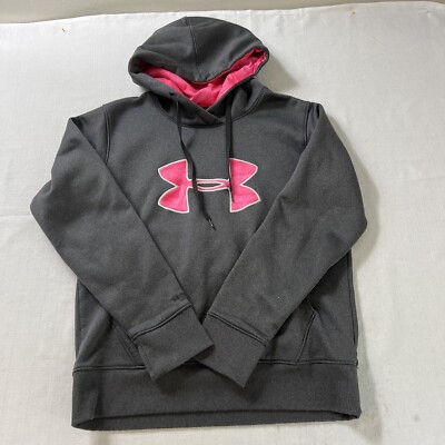 Under Armour Hoodie Womens Pullover Breast Cancer Semi Fitted
