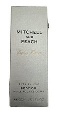 Mitchell and Peach English Growers Body Oil English Leaf NEW 3.4 oz.