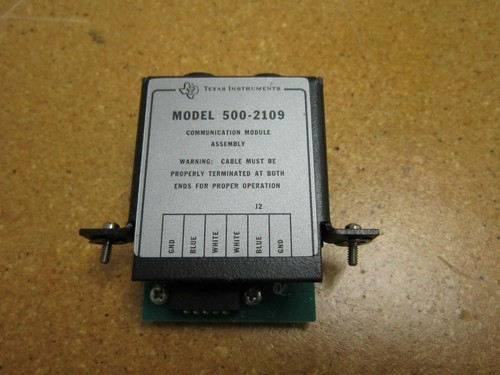 Texas Instruments 500-2109 Communication Module Assembly Used - Picture 1 of 2
