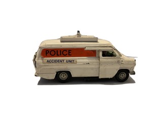 dinky toys ford transit van police accident unit