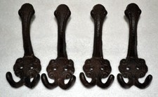 Coat Hooks,  209, cast iron coat hooks, steel coat hooks, metal hooks, antiques