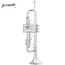 Levante LV-TR6301 Professional Concert Series Bb Silver Trumpet Case