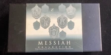 Messiah Collection 5 Collectible Pewter-Plated, Die Cast Christmas Ornaments NIB