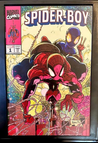 (KEY) SPIDER-BOY #1 - KAARE ANDREWS EXCLUSIVE (ORIGIN & 1ST SOLO SPIDER-BOY) NM+ - Imagen 1 de 2