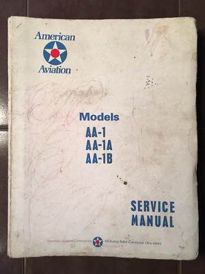 American Aviation AA-1, AA-1A, AA-1B TR-2 Service Manual