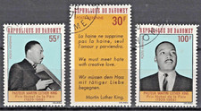 DAHOMEY:1968 SC#C71-C73 Used CTO Martin Luther King, Jr., American civil  AL1218