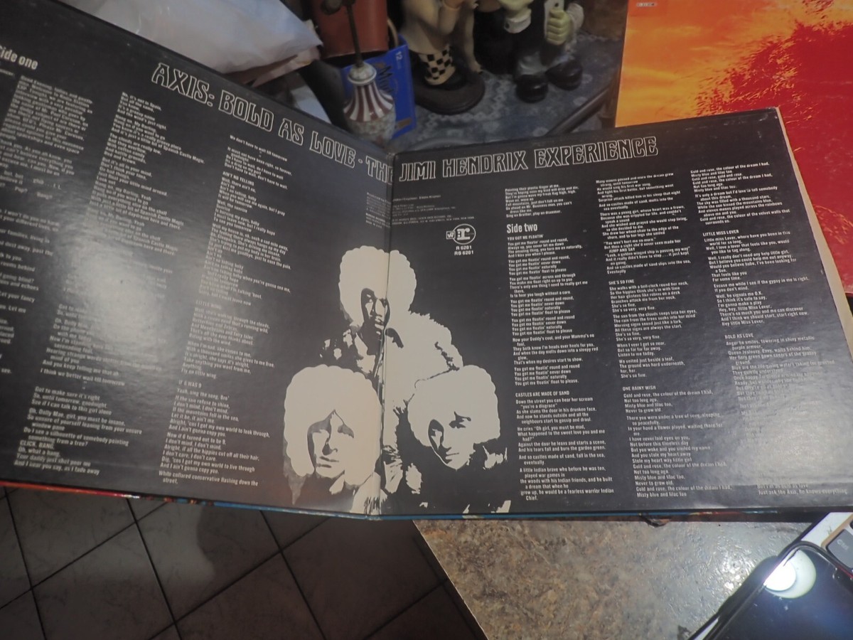 The Jimi Hendrix Experience – Axis: Bold As Love - Reprise Records