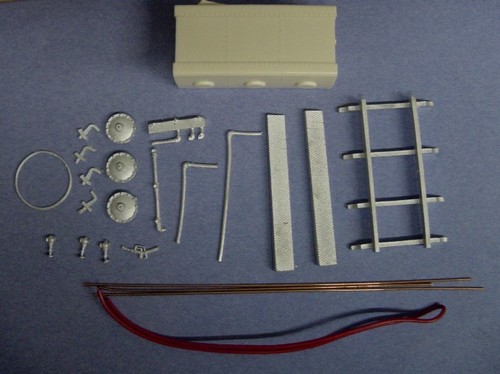 O/On3/On30 1/48 KLEIBER CLOSED CAB KEROSENE TANK TRUCK KIT WISEMAN MODELS OKT-07 - Picture 7 of 7