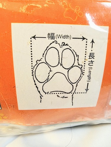 PETBOBI Waterproof XL Dog Boots Booties Shoes Set of 4 Fluorescent Orange NIP - Picture 7 of 12