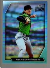 2026 Leaf Metal Base Prismatic Platinum #2 Adam Serwinowski 8/8