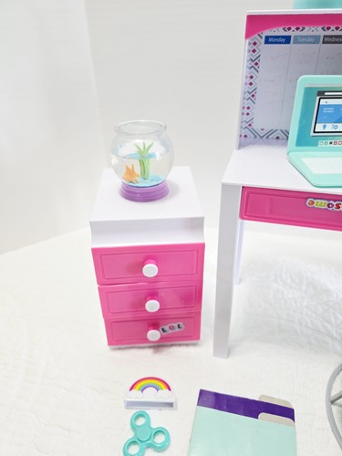 My Life As Set Gioco da Scrivania Modulare per Bambole 18" Accessori Arredamento - Foto 4 di 14