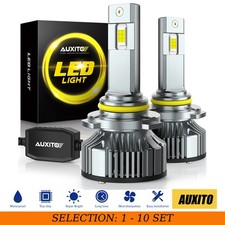 9006 Hb4 Led Headlight Bulb 6500k Hilow Beam Super Bright White Auxito 2-20 Y19