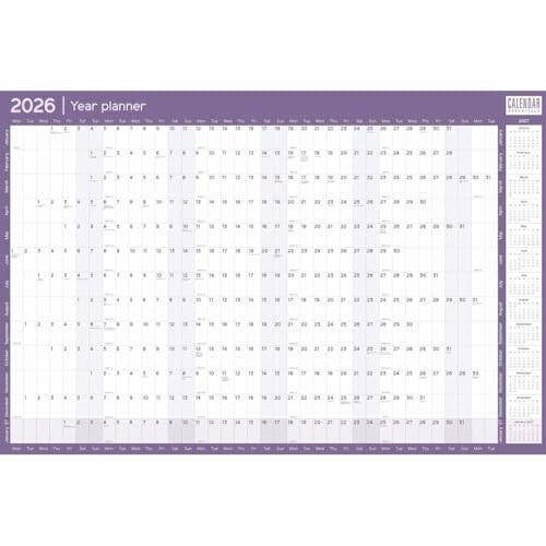 CAROUSEL CALENDARS 2026 Essential Roll Planner Calendar 2026