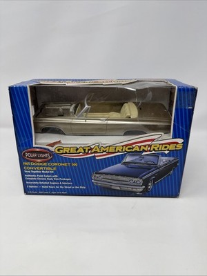Polar Lights 1965 Dodge Coronet  500 Convertible Snap Kit #53001 NEW R12