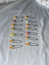 Vintage Baby Diaper Pins Safety Pins Ducks