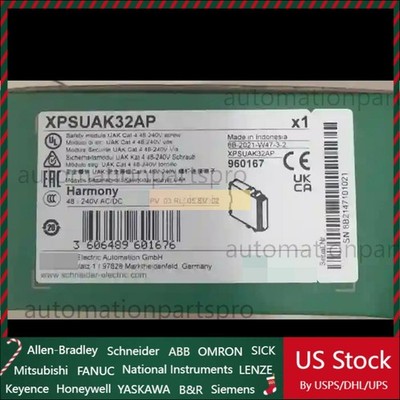 one new SND XPSUAK32AP Safety relay Quality assurance