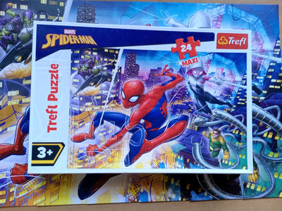 Spiderman 24 Teile Puzzle Maxi Puzzle Trefl - vollständig 