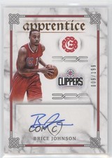2016-17 Panini Excalibur Apprentice Signatures 9/199 Brice Johnson #20 Auto 0c2