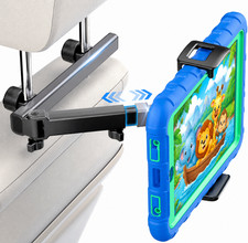 Car Headrest Tablet Holder Backseat iPad Mount for Kids 4.7-11.9" Phone