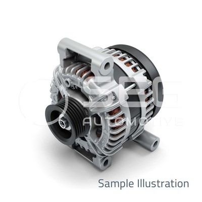 LICHTMASCHINE FÜR VW GOLF VII (5G1, BQ1, BE1, BE2) - SEG AUTOMOTIVE F000BL07DK