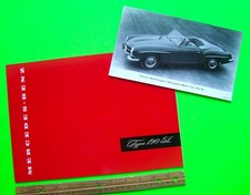 Ca 1956 Mercedes Benz 190sl Usa Dlx 20-pg Color Catalog Brochure Sport Roadster