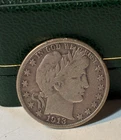 1913-D Barber  Half Dollar Fn+ cond.
