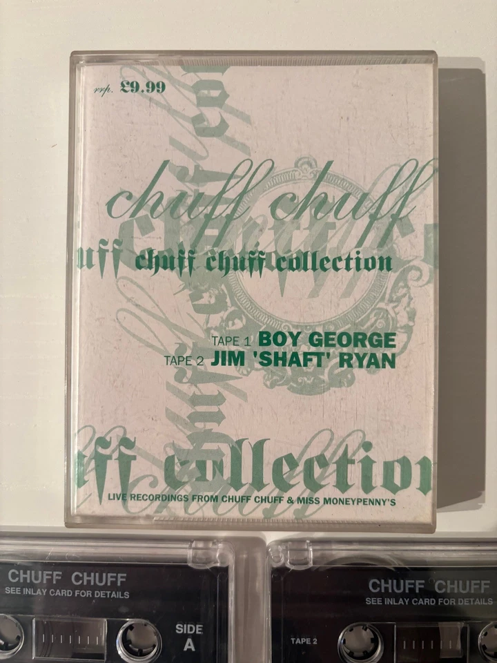 CHUFF CHUFF COLLECTION - BOY GEORGE / JIM SHAFT RYAN (RARE DOUBLE CASSETTE TAPE) - Imagem 2 de 4