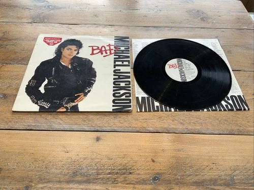 Michael Jackson Bad 1987 First Press Vinyl LP Gatefold EPC 450290-1