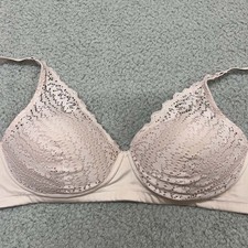 Maidenform Bra L Wireless SN1253 Comfort Crush Lace Wireless Bra
