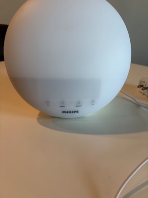 Philips HF3520 60 E Wake-Up Light With Colored Sunrise Simulation - White