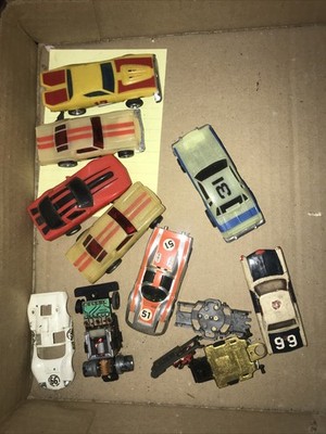 VINTAGE SLOT CARS BODIES AND PARTS AFX LOT OF 8 BODIES