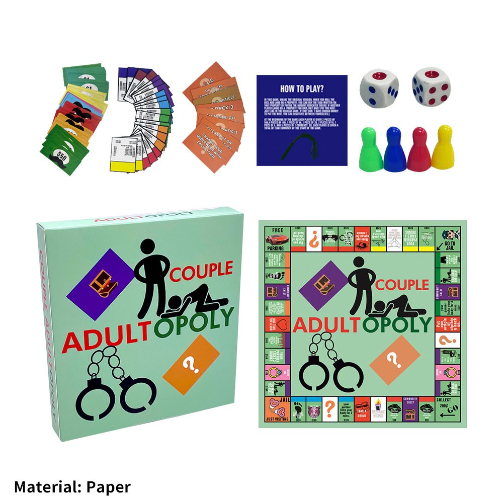 Adult Couple Game Night Monopoly Games, Board Games, Game Collection Fun Interac