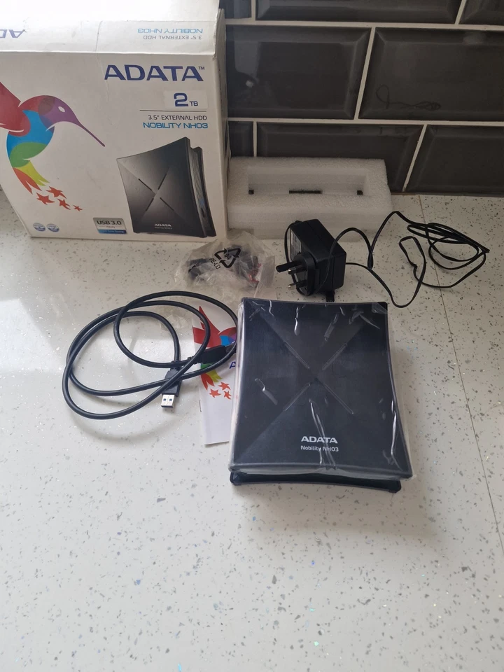 ADATA Nobility NH03 USB 3.0 External Hard Drive 2TB - Image 3 of 4