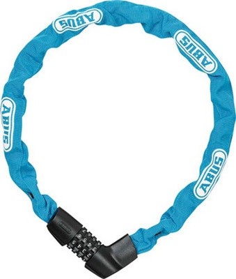 Abus CH Lock 4408 / 85 cm Fahrradschloss Chain Kettenschloss Stahlschloss Blau