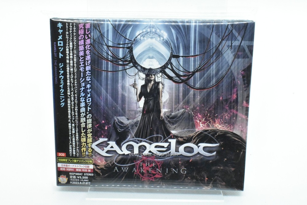 KAMELOT-THE AWAKENING- Japan 2 CD First Press Edition 2023