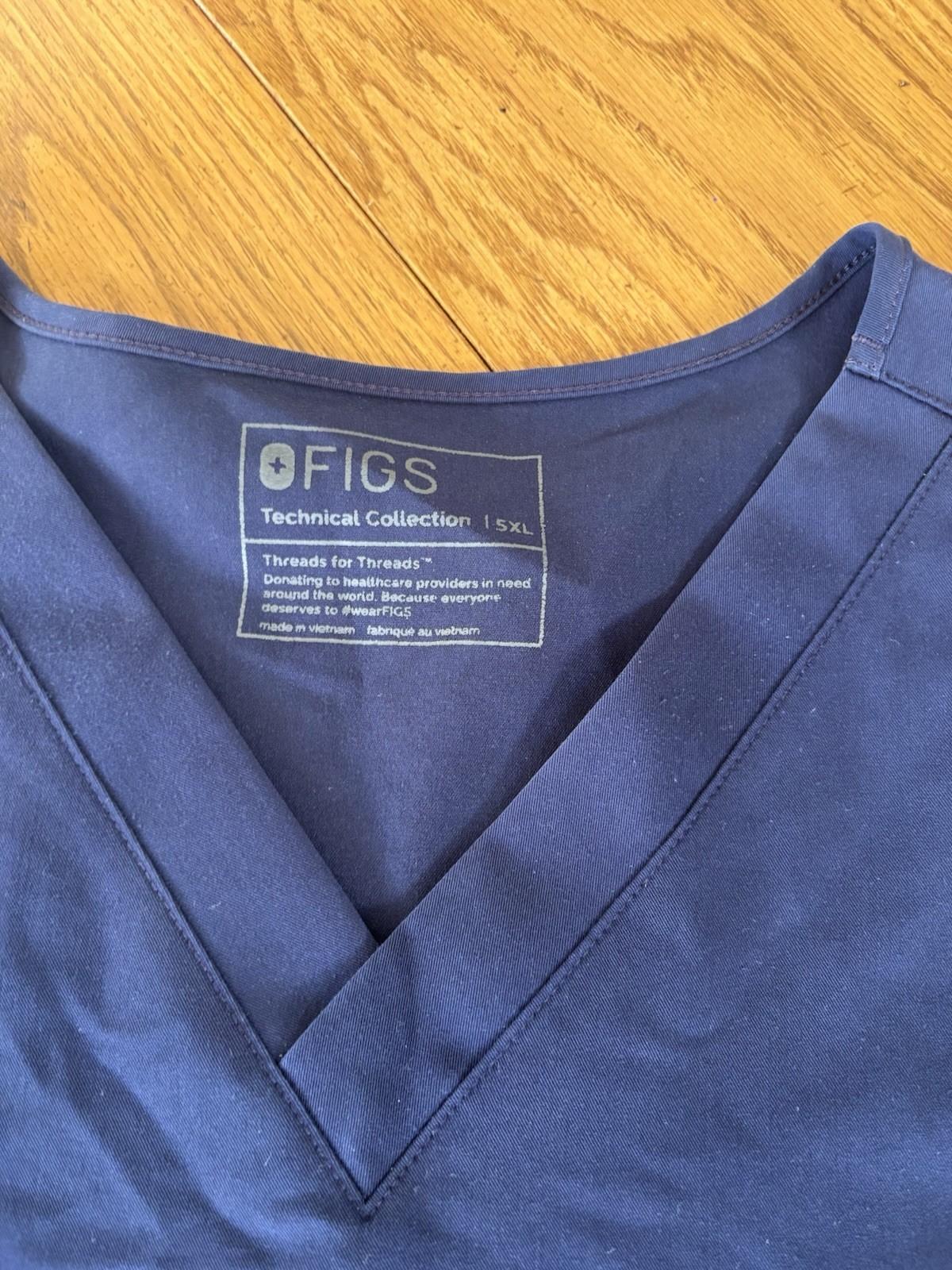 Figs Scrubs Technical Collection (Lot Of 11) Mens Navy Blue 5XL image 6