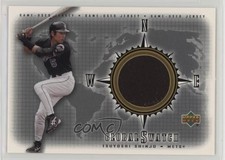 2002 Upper Deck Global Swatch Tsuyoshi Shinjo #GS-TS l5x