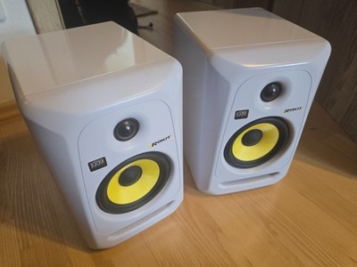 KRK Rokit 5 G3 Weiß (Paar)   Nahfeld-Studiomonitore / Boxen Lautsprecher RP5G3