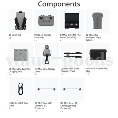 NEW IN STOCK] DJI Mini 5 Pro Fly More Combo RC-N3 Drone 3