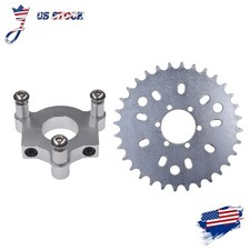 40T Sprocket with Adapter 415 Chain For 66cc 80cc 2 Stroke Motorized Bike New