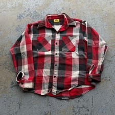 Vintage Mr. Leggs Plaid Cotton Flannel Sz L