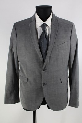Cinque graues Sakko Gr.50/M Polyester Schurwolle Elasthan Top Zustand