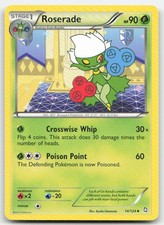 Roserade (14) 14/124 Dragons Exalted Pokemon TCG LP