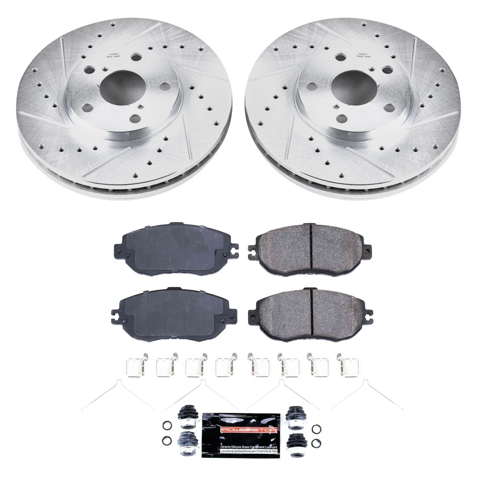 PowerStop K1075 Brake Kit For Lexus LS400 1993-1994 Front Foto 2 de 4