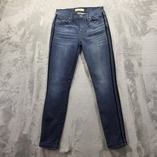 7 For All Mankind Jeans Womens 26 Ankle Skinny b air Authentic Stretch Denim