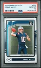DRAKE MAYE 2024 DONRUSS OPTIC RATED ROOKIE BASE PATRIOTS RC 229 PSA 10