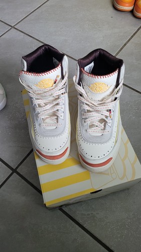 Jordan Retro 2 Maison Chateau Rouge Sail Size 6y