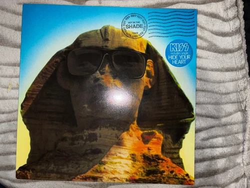 Kiss - Hot In The Shade European 1989 Vinyl LP Vertigo Records 838 913-1
