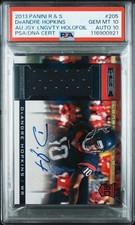 2013 PANINI ROOKIES & STARS #205 DEANDRE HOPKINS 32/99 PSA 10 AUTO 10
